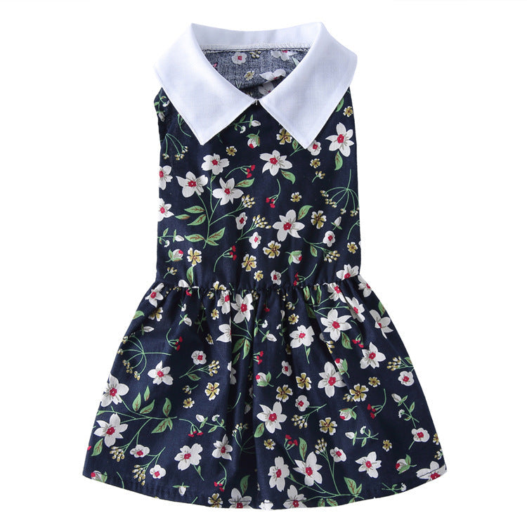 HKM-352083 Simple Print Skirt for Dogs in Various Colors and Sizes