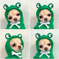 HKM-782995 Warm Fleece Dog Hoodies with Fruit Designs for Small Dogs and Puppies, Ideal for Winter Wear