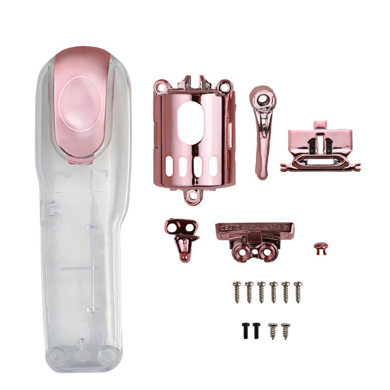 HKM-398675 Transparent Hair Clipper Shell Accessories Set in Various Colors
