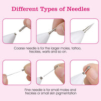 HKM-694099 2-Piece Skin Tag Repair Kit with Adjustable Intensity and Fast Healing Function
