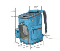 HKM-756435 Compact Folding Shoulder Cat Carrier Bag for Travel and Outdoor Use