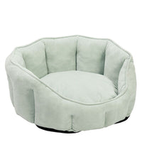 HKM-579411 Cozy Plush Cat Kennel with Hammock - Warm Winter Pet Bed, 46*46*23cm