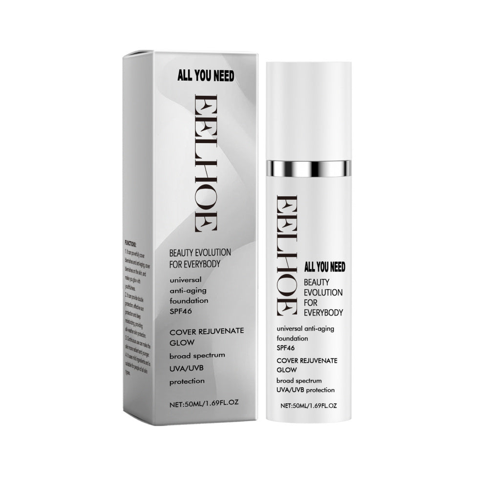 HKM-701651 Moisturizing Liquid Foundation with Sun Protection and Hyaluronic Acid