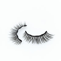 HKM-141459 Double Magnetic Liquid Eyeliner and Five Pairs of Handmade False Eyelashes Set