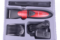 HKM-298067 Professional Rechargeable Electric Hair Clipper with Titanium Alloy Blade and Waterproof Design - Model HC-001