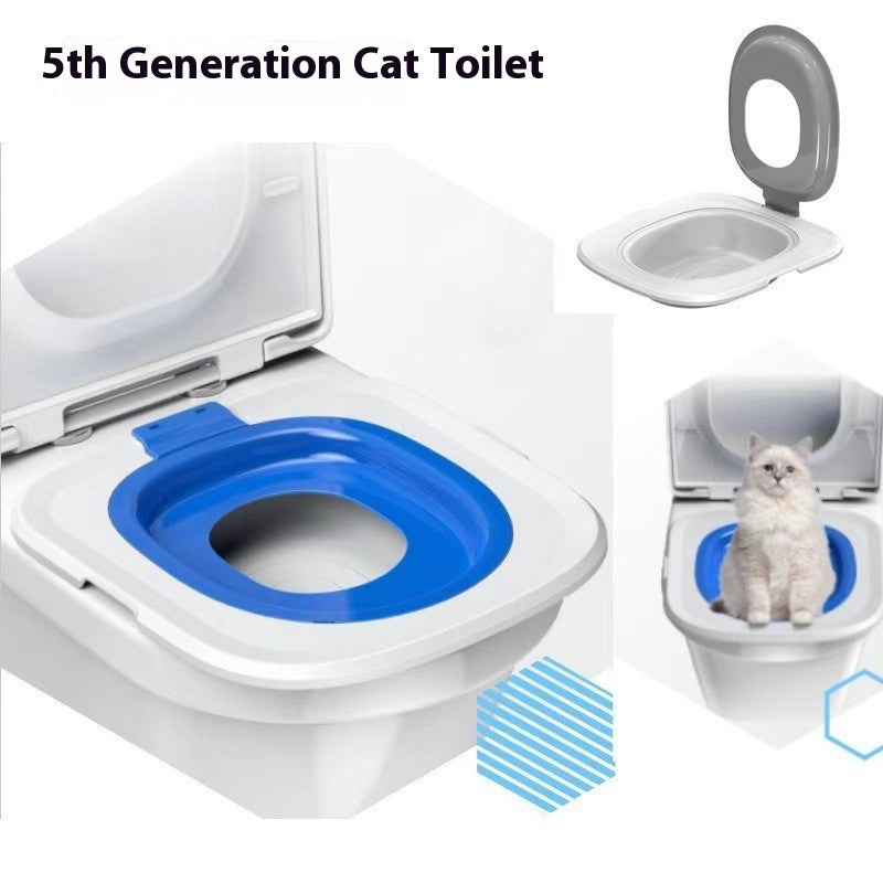 JMT-134986 5th Generation Cat Toilet Trainer with Innovative Design and Mat