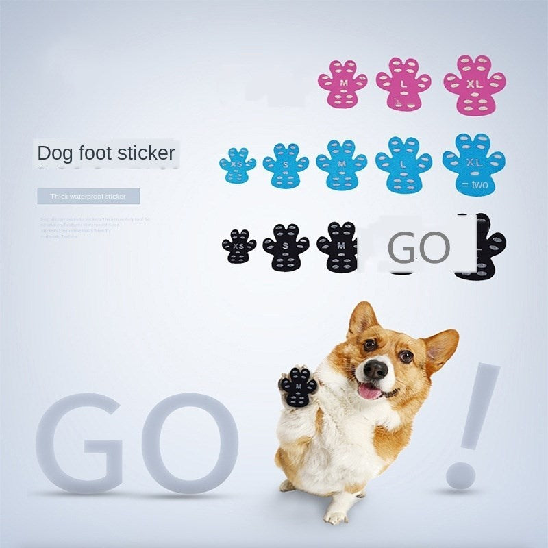 HKM-939603 Invisible Non-Slip Dog Foot Patch - Silica Gel and Nano Material Insole for All Dog Sizes
