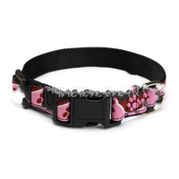 HKM-242067 Personalized Weaving Mark Pet Collar - Durable Nylon Webbing with Customizable Design