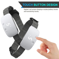 HKM-582035 Waterproof Dog Bark Collar with Adjustable Nylon Belt and USB Charging Cable