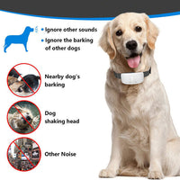 HKM-582035 Waterproof Dog Bark Collar with Adjustable Nylon Belt and USB Charging Cable