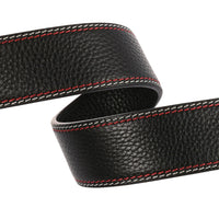 HKM-392723 First Layer Cowhide Colour Thread Men's Fashion Belt - Model LY35-3597