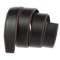 HKM-392723 First Layer Cowhide Colour Thread Men's Fashion Belt - Model LY35-3597