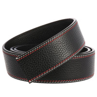 HKM-392723 First Layer Cowhide Colour Thread Men's Fashion Belt - Model LY35-3597