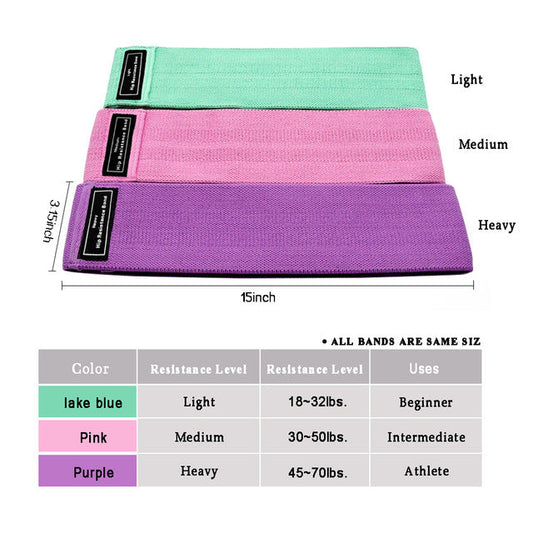 HKM-328659 Hip Ring Elastic Band for Versatile Workout Support