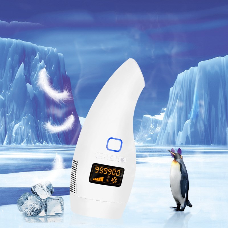 HKM-197459 IPL Laser Hair Removal Device - Adjustable 5 Gear Photon Technology, Compact Design, Efficient Hair Reduction
