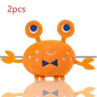 HKM-845523 Interactive Plush Training Toys - Assorted Characters Including Mushroom, Banana, Carrot, and More