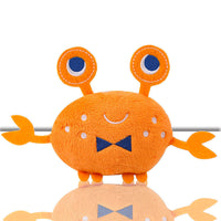 HKM-845523 Interactive Plush Training Toys - Assorted Characters Including Mushroom, Banana, Carrot, and More