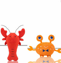 HKM-845523 Interactive Plush Training Toys - Assorted Characters Including Mushroom, Banana, Carrot, and More