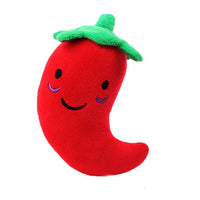 HKM-845523 Interactive Plush Training Toys - Assorted Characters Including Mushroom, Banana, Carrot, and More