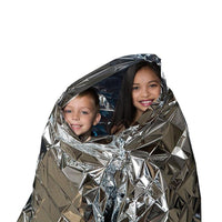 HKM-846355 Emergency Thermal Insulation Blanket – Lightweight PET Aluminum Film Survival Gear
