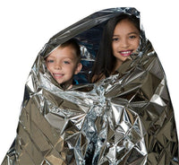 HKM-846355 Emergency Thermal Insulation Blanket – Lightweight PET Aluminum Film Survival Gear