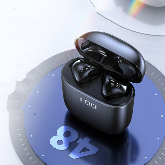 KTX-704915 In-Ear Bluetooth Headset with Long Battery Life and Voice Control - Stereo Sound, 10m Range, Rechargeable