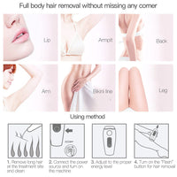 HKM-294611 IPL Laser Hair Removal Device for Whole Body Use with Multiple Adapter Options