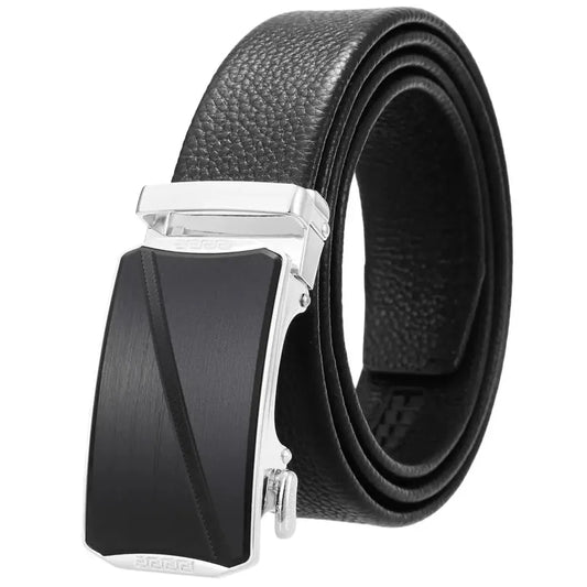 HKM-685331 Genuine Leather Men's Belt with Stylish Design for Everyday Wear