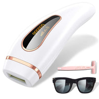 HKM-147091 Laser Assisted Whole Body Hair Removal Device - ABS Material, Electric Operation