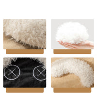 HKM-996179 Cozy Winter Round Cat Bed for Ultimate Comfort and Warmth