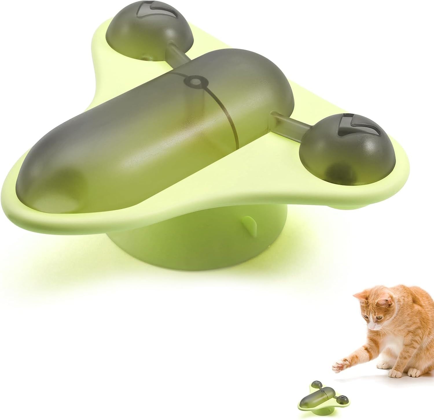 HKM-301971 Interactive Pet Puzzle Toy with Bell and Snack Dispenser for Cats, Dogs, and Small Pets
