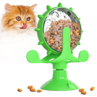 HKM-940371 Interactive Cat and Dog Puzzle Toy with Snack Dispenser and Rotating Bell
