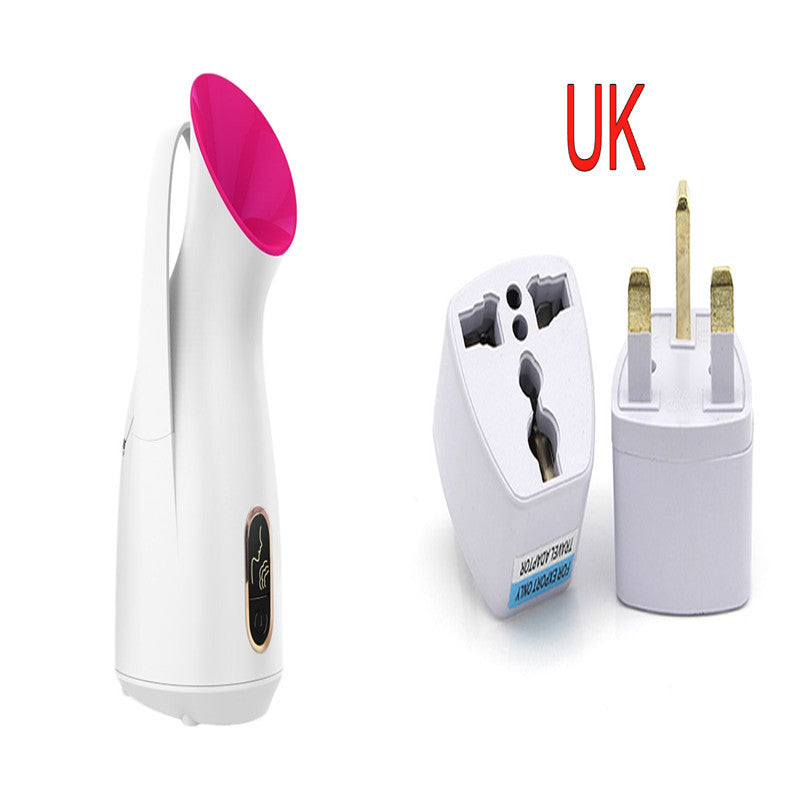 HKM-069075 Nano Facial Steamer for Deep Hydration and Skin Care, 10-Second Thermal Spray, Compact Design