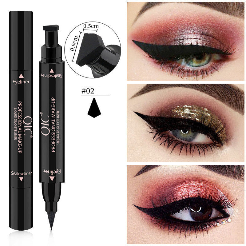 HKM-658835 Waterproof Non-Smudge Black Wing Liquid Eyeliner Pen for Precise Application