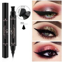 HKM-658835 Waterproof Non-Smudge Black Wing Liquid Eyeliner Pen for Precise Application