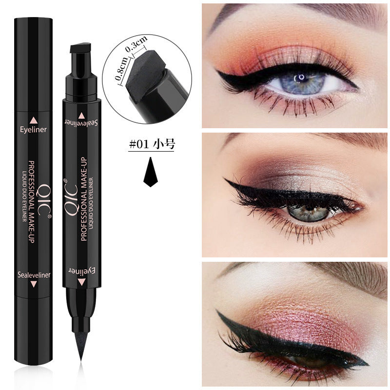 HKM-658835 Waterproof Non-Smudge Black Wing Liquid Eyeliner Pen for Precise Application