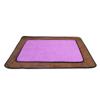 HKM-581395 Washable Leak-Proof Pet Urine Pad for Dogs and Puppies in Dark Blue, Dark Green, Brown, Purple - Multiple Sizes Available