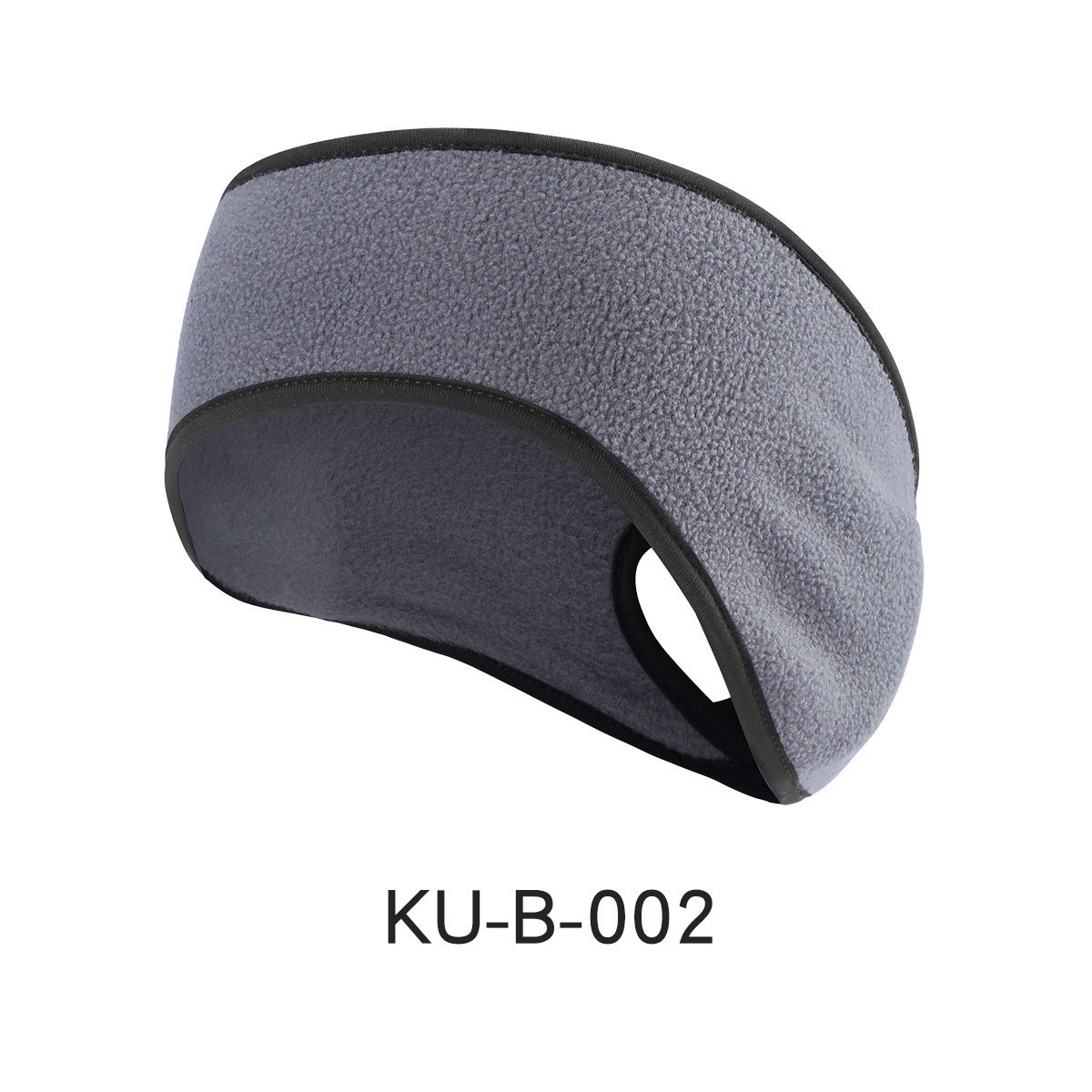 KTX-427667 Fleece-Lined Sports Headband for Running and Yoga, Ear Coverage and Ponytail Compatibility