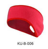 HKM-427667 Fleece-Lined Sports Headband for Running and Yoga, Ear Coverage and Ponytail Compatibility