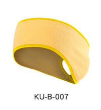 HKM-427667 Fleece-Lined Sports Headband for Running and Yoga, Ear Coverage and Ponytail Compatibility