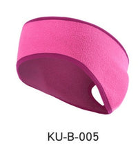 HKM-427667 Fleece-Lined Sports Headband for Running and Yoga, Ear Coverage and Ponytail Compatibility