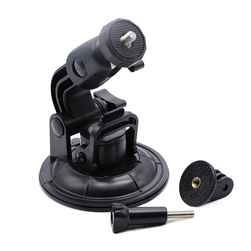 KTX-840787 Strong Big Suction Cup for Action Cameras - 9cm Diameter with Screw and Adapter