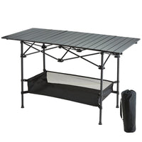 HKM-466643 Portable Outdoor Folding Picnic Table with Carrying Bag - 120 x 70 x 55 CM