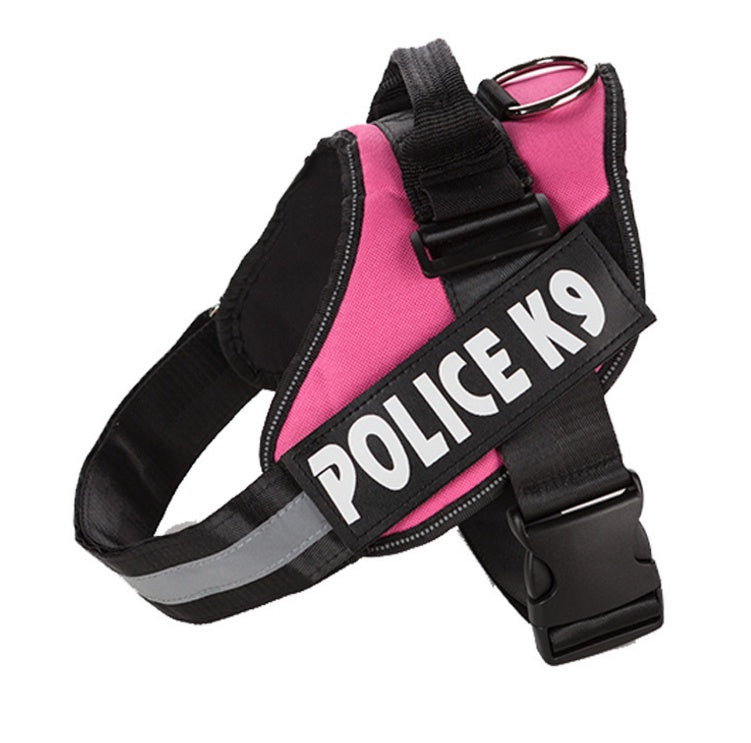 HKM-335251 K9 Explosion-Proof Oxford Cloth Dog Harness with Adjustable Chest Straps - Multiple Sizes Available
