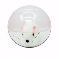 HKM-758099 Plush Small Animal Ball Toy for Hamsters, Squirrels, and Rabbits - 12.5cm