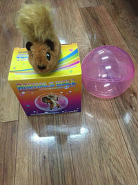 HKM-758099 Plush Small Animal Ball Toy for Hamsters, Squirrels, and Rabbits - 12.5cm