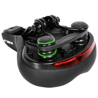 HKM-804691 Bicycle Seat with Integrated Safety Light for Enhanced Visibility