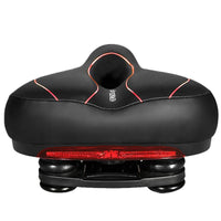 HKM-804691 Bicycle Seat with Integrated Safety Light for Enhanced Visibility