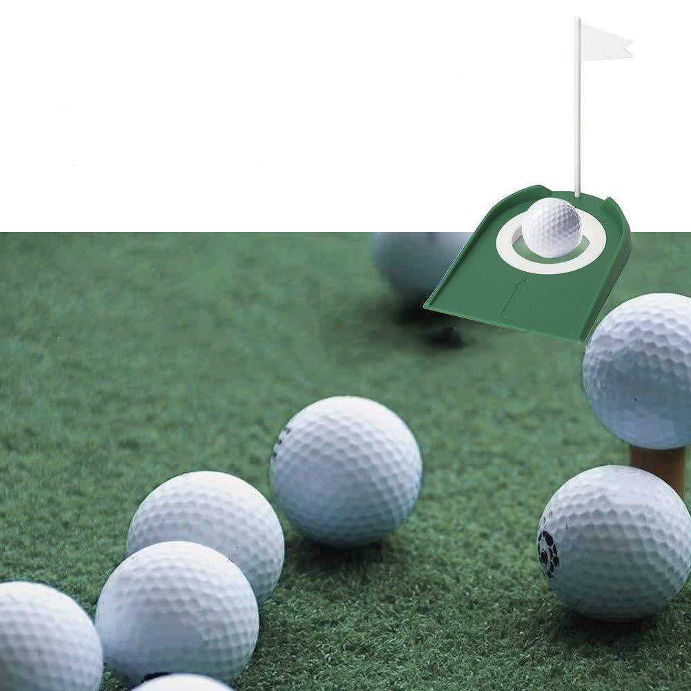 HKM-733395 Durable Plastic Putter Disk for Golf Practice and Recreation