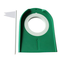 HKM-733395 Durable Plastic Putter Disk for Golf Practice and Recreation